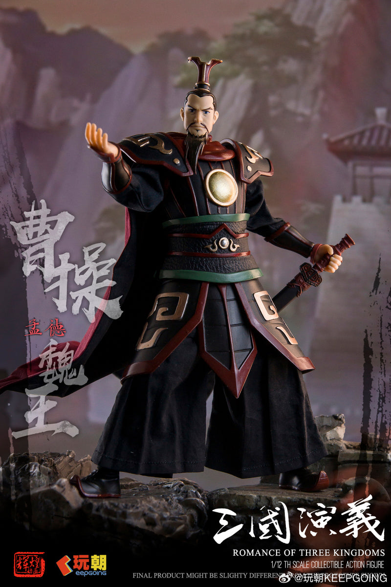 ROMANCE OF THE THREE KINGDOMS KEEPGOING Studio KEEPGOING STUDIO CAO CAO 1/12 SCALE ACTION FIGURE