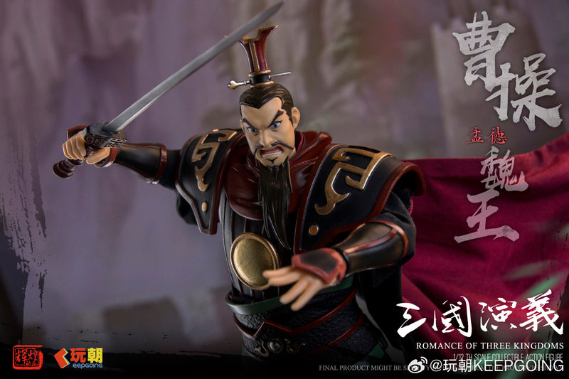 ROMANCE OF THE THREE KINGDOMS KEEPGOING Studio KEEPGOING STUDIO CAO CAO 1/12 SCALE ACTION FIGURE