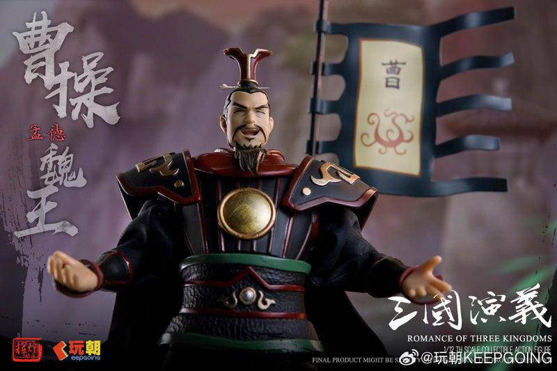 ROMANCE OF THE THREE KINGDOMS KEEPGOING Studio KEEPGOING STUDIO CAO CAO 1/12 SCALE ACTION FIGURE
