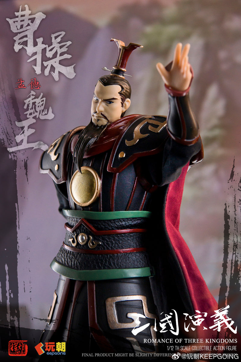 ROMANCE OF THE THREE KINGDOMS KEEPGOING Studio KEEPGOING STUDIO CAO CAO 1/12 SCALE ACTION FIGURE