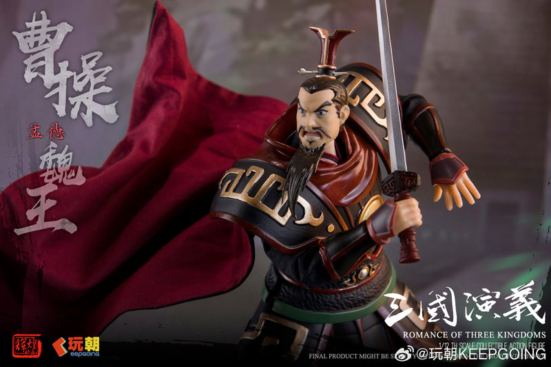 ROMANCE OF THE THREE KINGDOMS KEEPGOING Studio KEEPGOING STUDIO CAO CAO 1/12 SCALE ACTION FIGURE