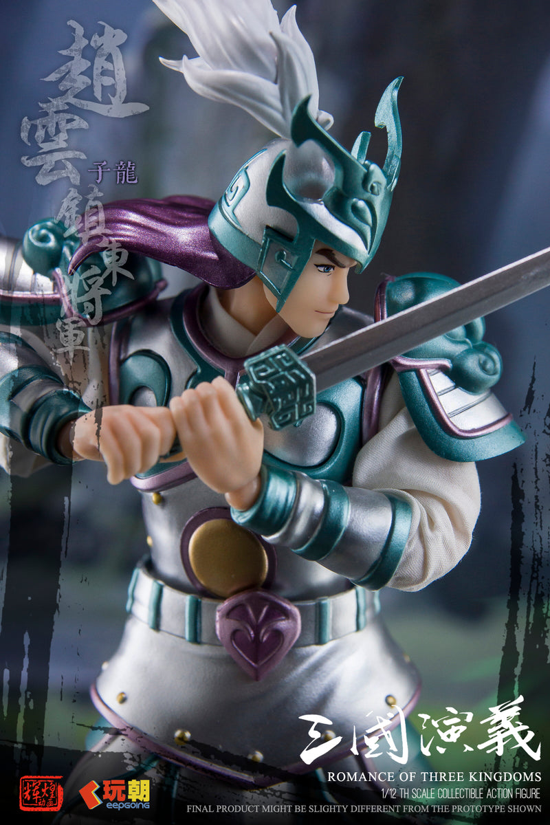 ROMANCE OF THE THREE KINGDOMS KEEPGOING STUDIO ZHAO YUN 1/12 SCALE ACTION FIGURE