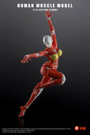 KEEPGOING STUDIO HUMAN MUSCLE MODEL FEMALE VER. 1/12 SCALE ACTION FIGURE RED