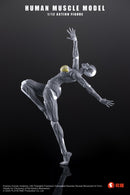 KEEPGOING STUDIO HUMAN MUSCLE MODEL FEMALE VER. 1/12 SCALE ACTION FIGURE GREY