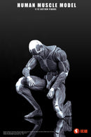 KEEPGOING STUDIO HUMAN MUSCLE MODEL 1/12 SCALE ACTION FIGURE GRAY