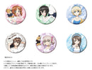 GIRLS und PANZER das Finale Medicos Entertainment Original Illustration Can Badge Collection Room Wear Ver.(1 Random)