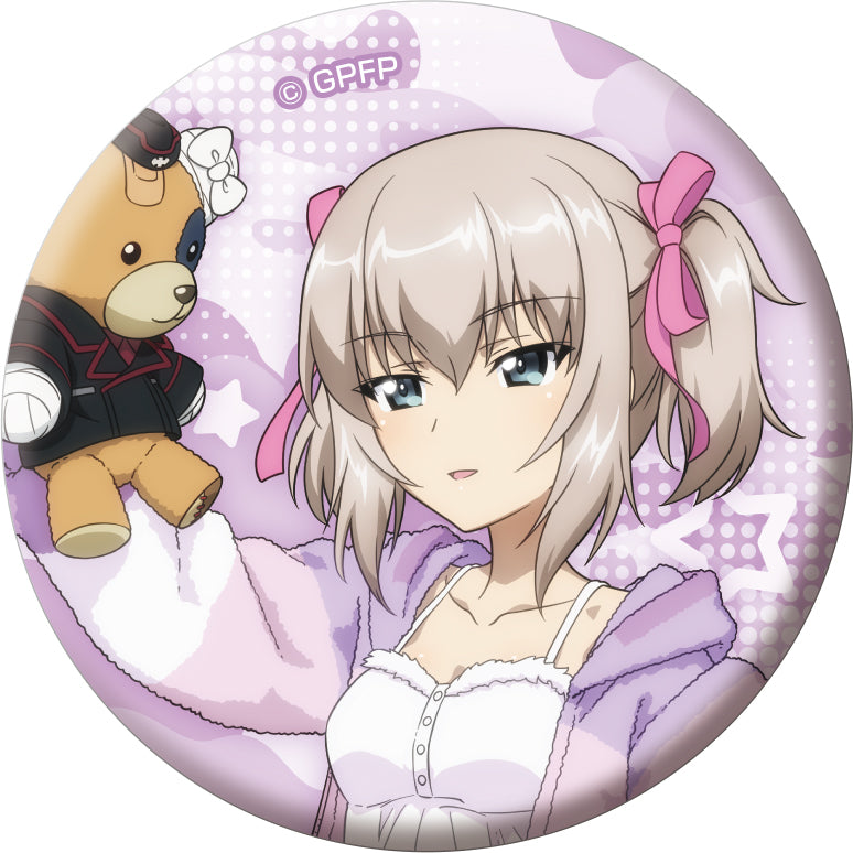 GIRLS und PANZER das Finale Medicos Entertainment Original Illustration Can Badge Collection Room Wear Ver.(1 Random)