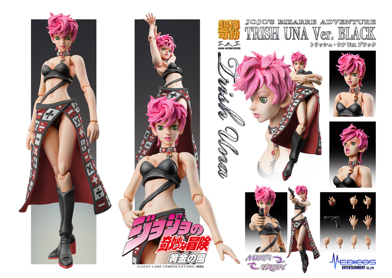 JoJo's Bizarre Adventure: Golden Wind MEDICOS ENTERTAINMENT Chozokado Trish Una Ver.BLACK