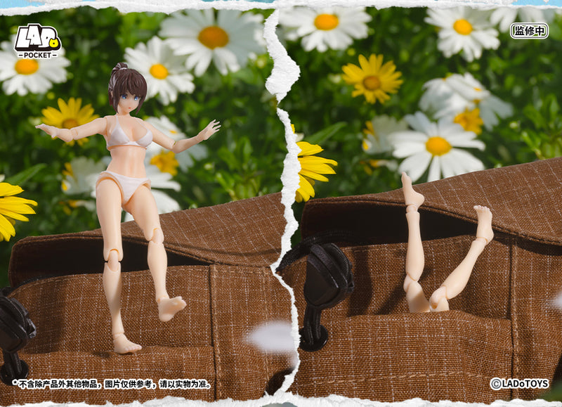 POCKET GIRL LADo TOYS PG-01 SWIMSUIT GIRL ACTION FIGURE
