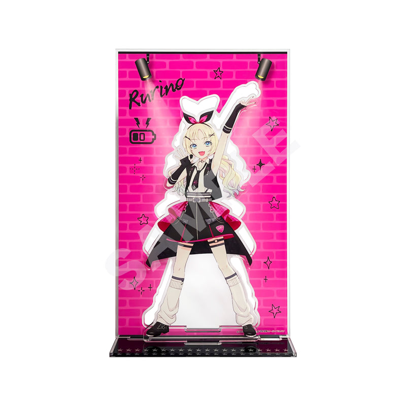 Love Live! Hasu no Sora Jogakuin School Idol Club CS.FRONT Acrylic Stand with Background