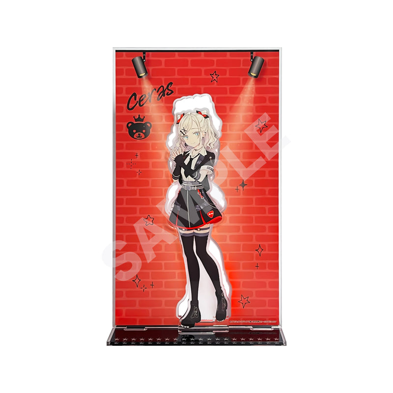 Love Live! Hasu no Sora Jogakuin School Idol Club CS.FRONT Acrylic Stand with Background