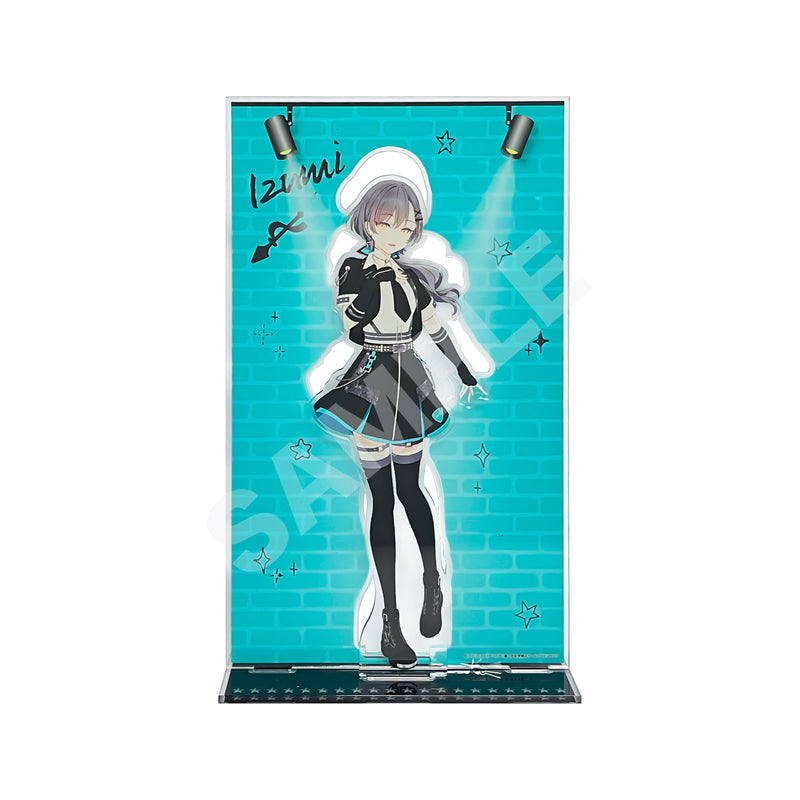 Love Live! Hasu no Sora Jogakuin School Idol Club CS.FRONT Acrylic Stand with Background