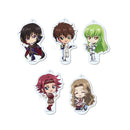 Code Geass Lelouch of the Rebellion CS.FRONT NAVI ME Marutto Stand Key Chain 01
