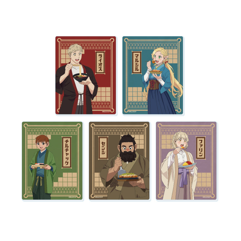 Delicious in Dungeon A3 Acrylic Card 03 Original Illustration