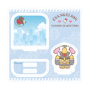 Evangelion x Sanrio Characters A3 Acrylic Stand Plate (Collaboration Illustration)