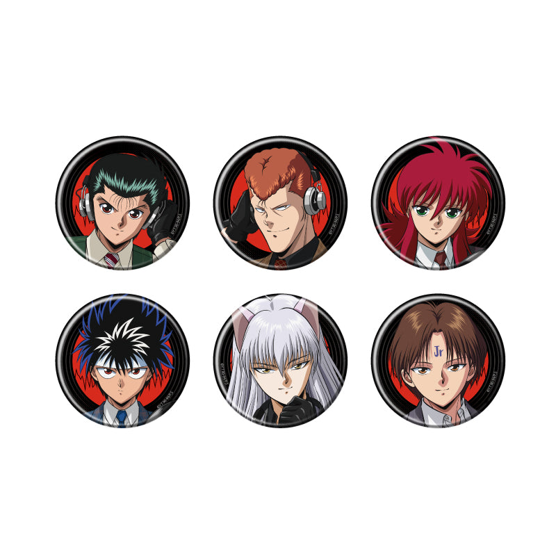 YuYu Hakusho A3 Can Badge 34 33 Music Ver. (Original Illustration)
