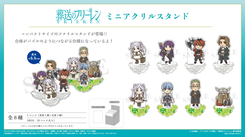 Set Decorazioni Torta Anime Frieren | 6 Topper In Acrilico Personaggi | Frieren Himmel Heiter Eisen Stark Fern
