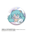 Hatsune Miku x Cinnamoroll ANICRAFT Trading Glitter Can Badge
