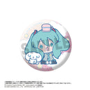 Hatsune Miku x Cinnamoroll ANICRAFT Trading Glitter Can Badge