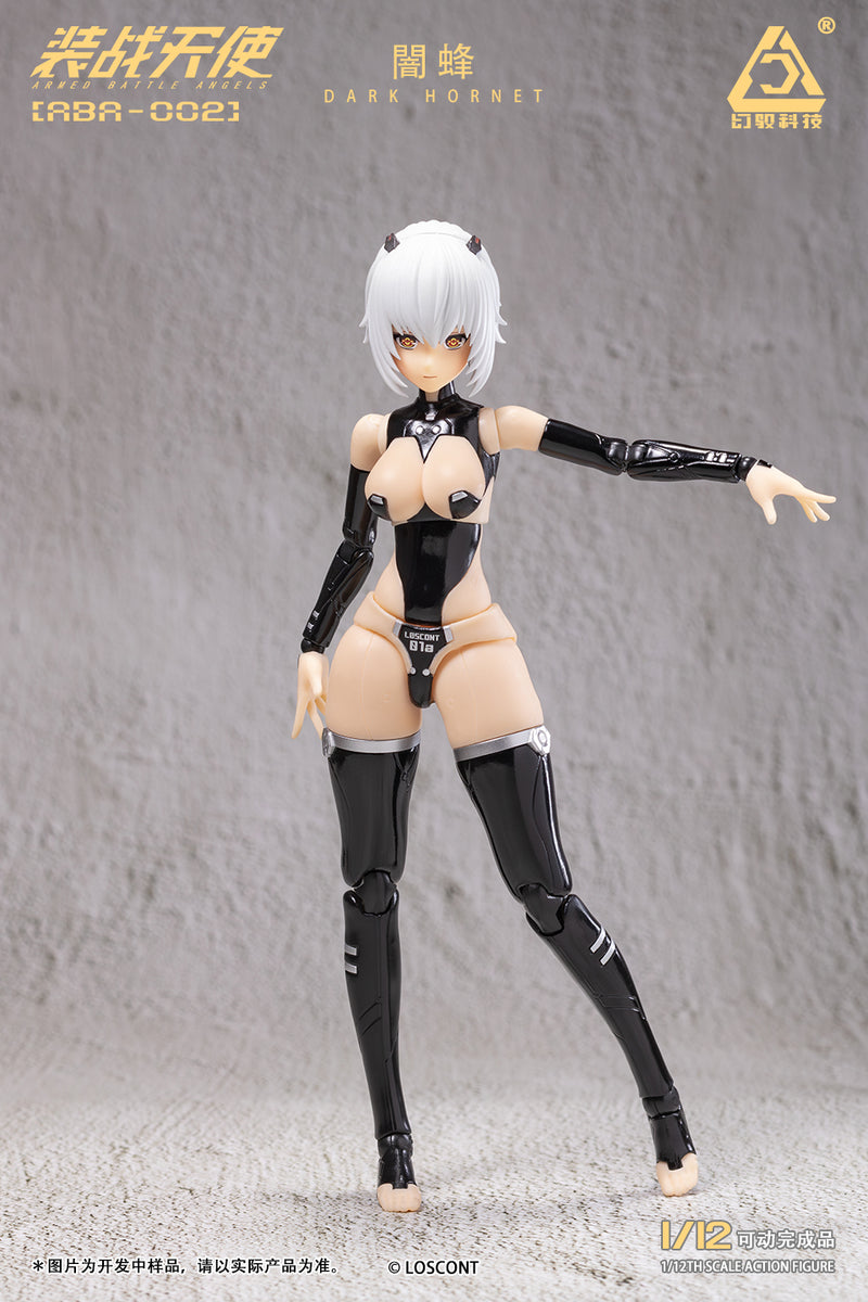 ARMED BATTLE ANGELS SERIES LOSCONT ABA-002 DARK HORNET 1/12 SCALE ACTION FIGURE