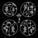 MECHA ART 3 Bell Assorted Set