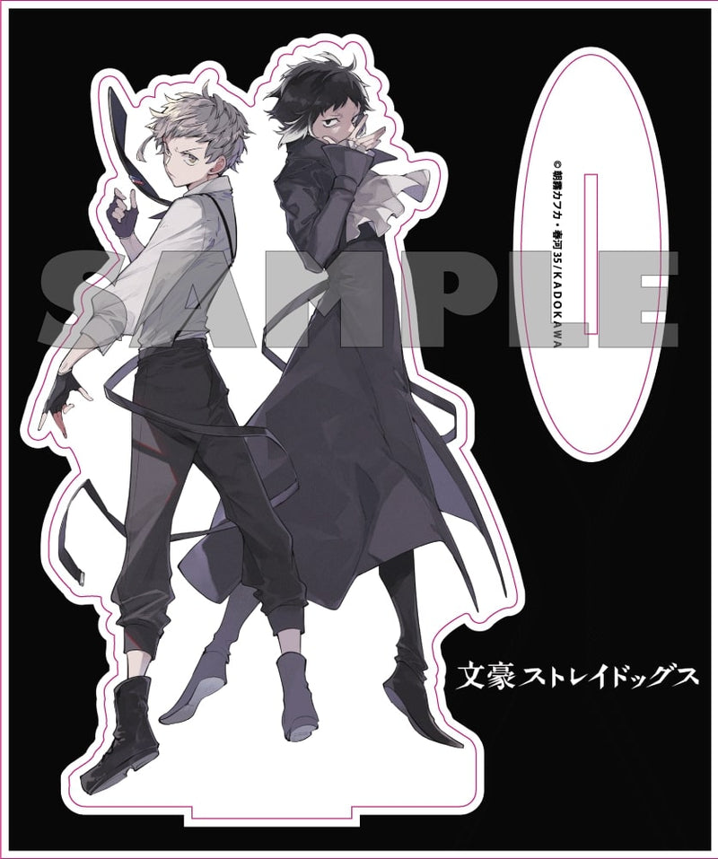 Bungo Stray Dogs KADOKAWA Harukawa 35 Illustration Acrylic Stand Atsushi & Akutagawa