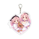 School-Live! A3 Deka Acrylic Key Chain 01 Takeya Yuki A & Takeya Yuki B (Original Illustration)