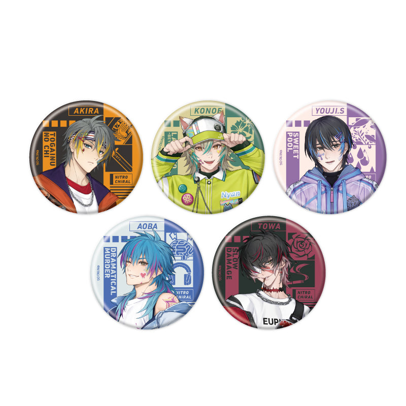 NITRO CHiRAL A3 Can Badge 01 Original Illustration