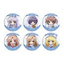 Yoake Mae yori Ruriiro na A3 Can Badge 01 Wedding Dress Ver. (Mini Character Illustration) (Copy)