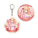 FORTUNE ARTERIAL A3 Acrylic Key Chain & Can Badge Set 01 Sendo Erika Wedding Dress Ver. (Original Illustration)