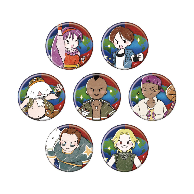The King of Fighters 94 A3 Can Badge 03 Graff Art Illustration