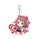 Gakuen Idolmaster A3 Deka Acrylic Key Chain Similar Look Costume Ver. (Mini Character Illustration)