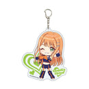 Gakuen Idolmaster A3 Deka Acrylic Key Chain Similar Look Costume Ver. (Mini Character Illustration)