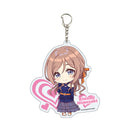 Gakuen Idolmaster A3 Deka Acrylic Key Chain Similar Look Costume Ver. (Mini Character Illustration)