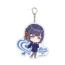Gakuen Idolmaster A3 Deka Acrylic Key Chain Similar Look Costume Ver. (Mini Character Illustration)