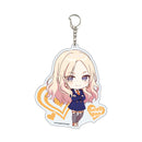 Gakuen Idolmaster A3 Deka Acrylic Key Chain Similar Look Costume Ver. (Mini Character Illustration)