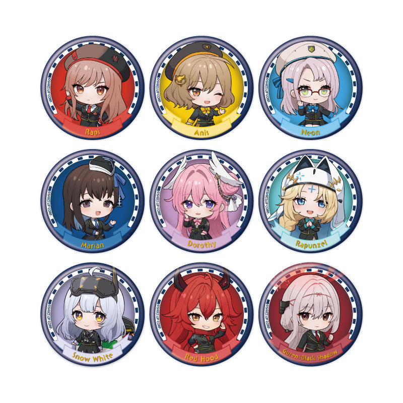 Goddess of Victory: Nikke A3 Can Badge 01 Mini Character Illustration