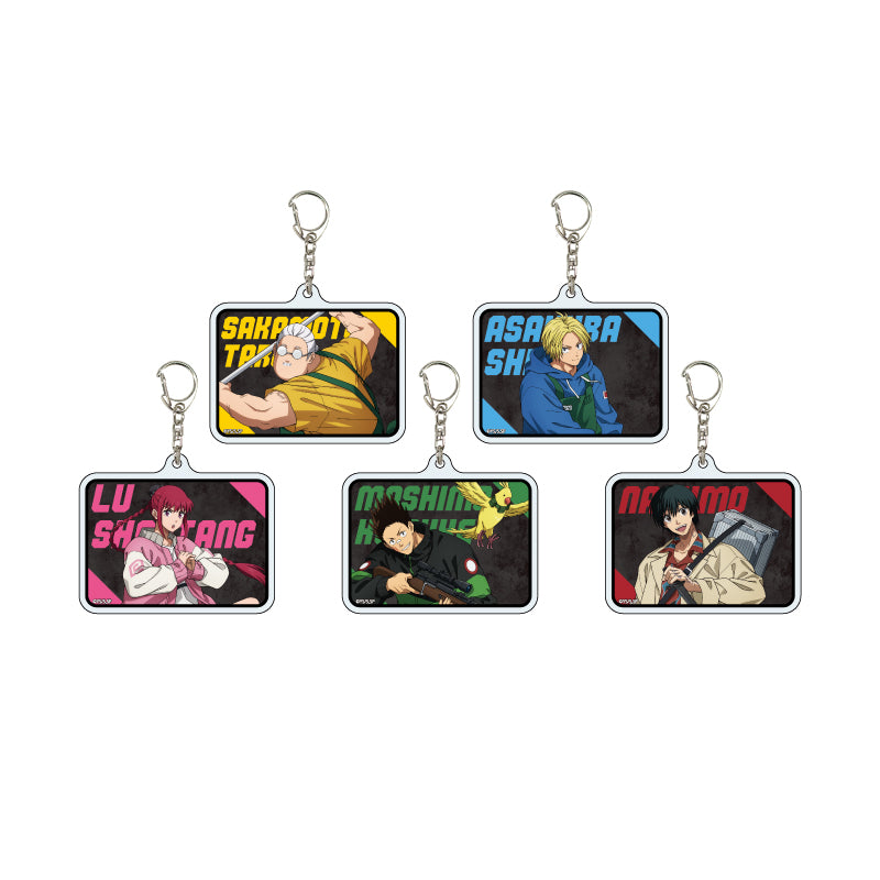 Sakamoto Days A3 Acrylic Key Chain  02 Normal Costume Ver. (Original Illustration)