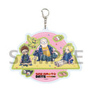 Sakamoto Days A3 Deka Acrylic Key Chain Cherry Blossom Viewing Ver. (Graff Art Illustration)
