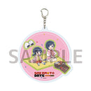 Sakamoto Days A3 Deka Acrylic Key Chain Cherry Blossom Viewing Ver. (Graff Art Illustration)