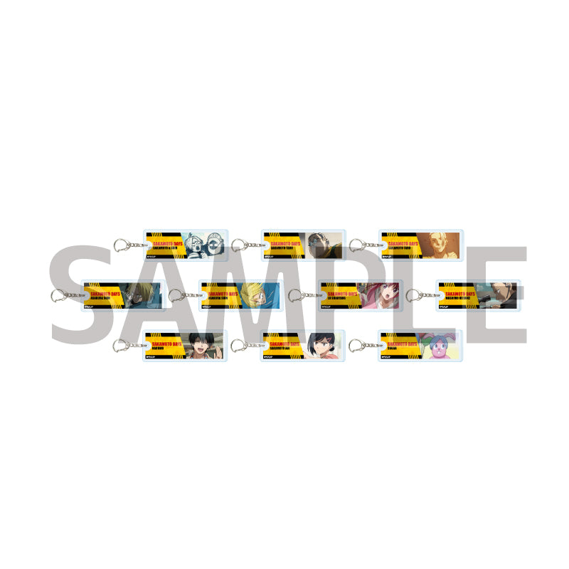 Sakamoto Days A3 Acrylic Key Chain 04 Scenes Illustration