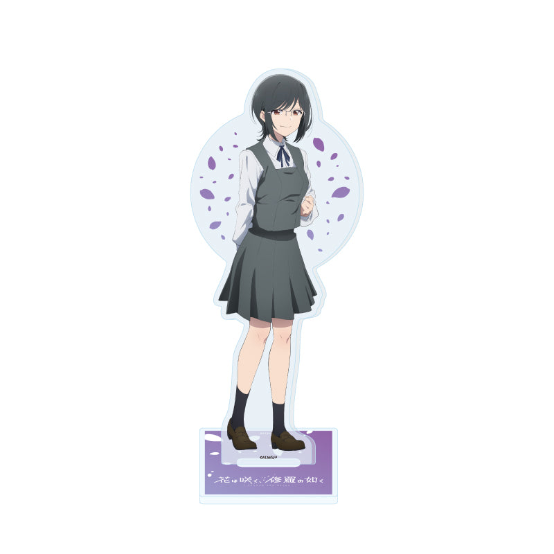 Flower and Asura A3 Acrylic Stand Official Illustration