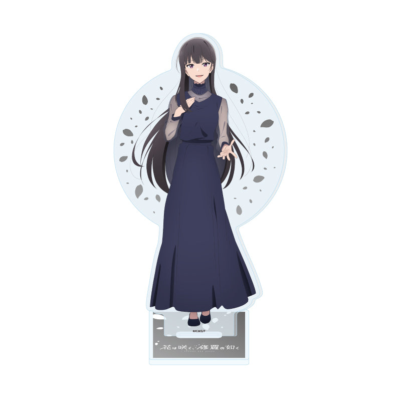 Flower and Asura A3 Acrylic Stand Official Illustration