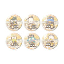 HAPIDANBUI A3 Hologram Can Badge (57mm) 03 Graff Art Illustration