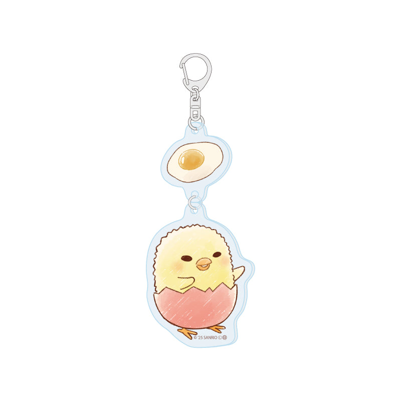 Gudetama A3 Linked Acrylic Key Chain