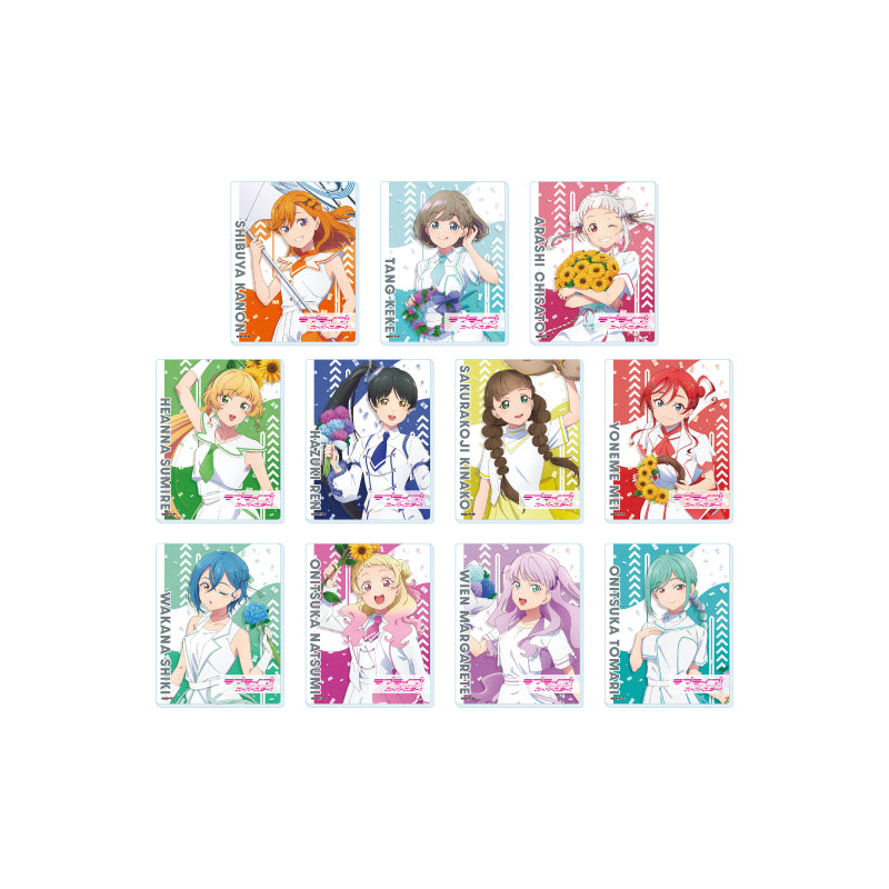Love Live! Superstar!! A3 Acrylic Card 04 Parade Ver. (Original Illustration)
