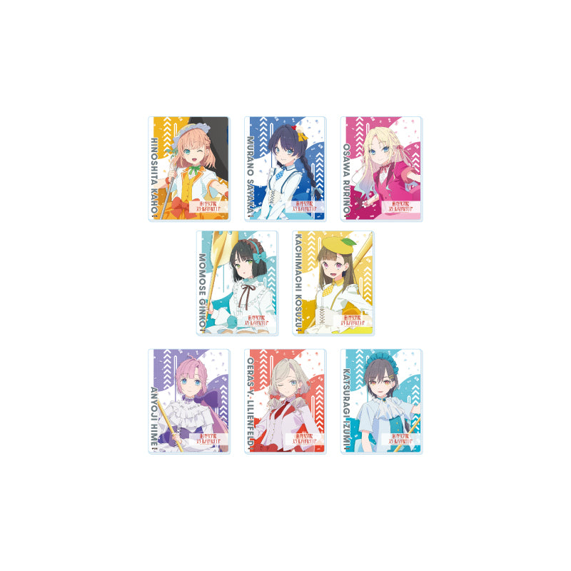 Love Live! Hasu no Sora Jogakuin School Idol Club A3 Acrylic Card 05 Parade Ver. (Original Illustration)