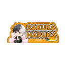 Wind Breaker eye up Petite Fleur Name Acrylic Badge