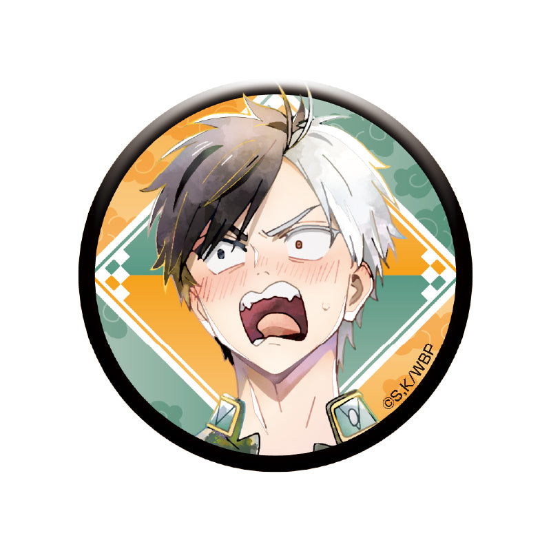Wind Breaker eye up Glitter Can Badge
