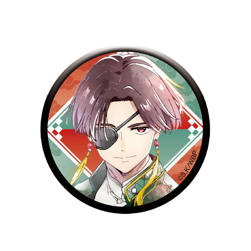 Wind Breaker eye up Glitter Can Badge